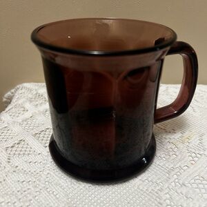 Brown Glass Mug